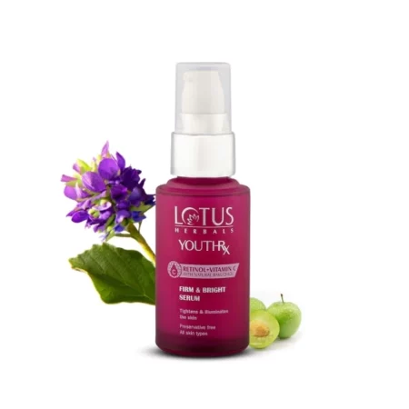 Lotus Herbals YouthRx Firm & Bright Face Serum, 30ml