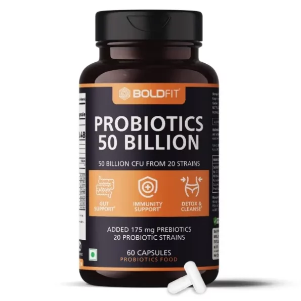 Boldfit Probiotics Supplement 50 Billion CFU - 60 Vegetarian Capsules, Herbkart8t761wajz2ZVcL.webp, Herbkart8t761wajz2ZVcL