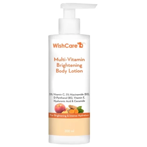 WishCare Multi-Vitamin Brightening Body Lotion - 200 Ml available on Herbkart