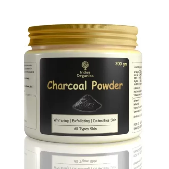 Indus Organics 100% Natural Activated Charcoal Powder 200gm, Herbkart8t751edkOZr-kL.webp, Herbkart8t751edkOZr kL