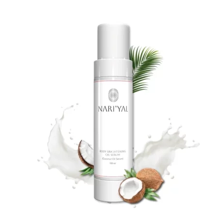 Nari'yal, Body Brightening Serum Triple Care with Vitamin C & B3 & E | Unisex Hydrating Serum| Suitable for All Skin Types - 100ml (Pack of 1)