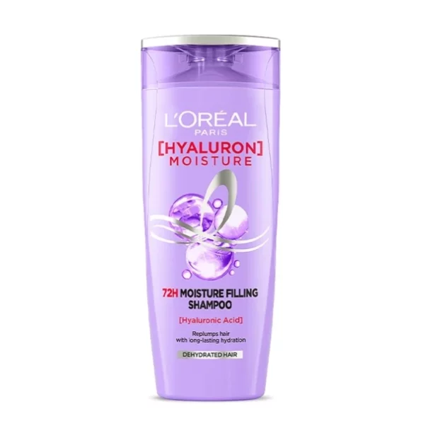 (LOREAL) L'Oréal Paris Moisture Filling Shampoo, With Hyaluronic Acid, 72H, 180ml, Herbkart8t751ECtYHLw6L.webp, Herbkart8t751ECtYHLw6L