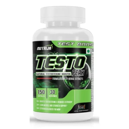 NutriJa Testo Peak 150 Capsules