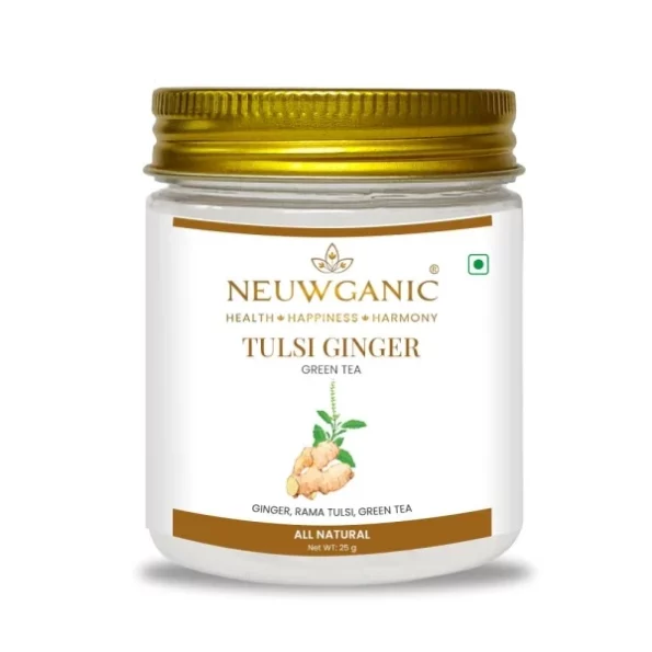 Neuwganic Tulsi Ginger Green Tea - 25g Loose Leaf Tea, Herbkart8t751DJC6W4ByL.webp, Herbkart8t751DJC6W4ByL