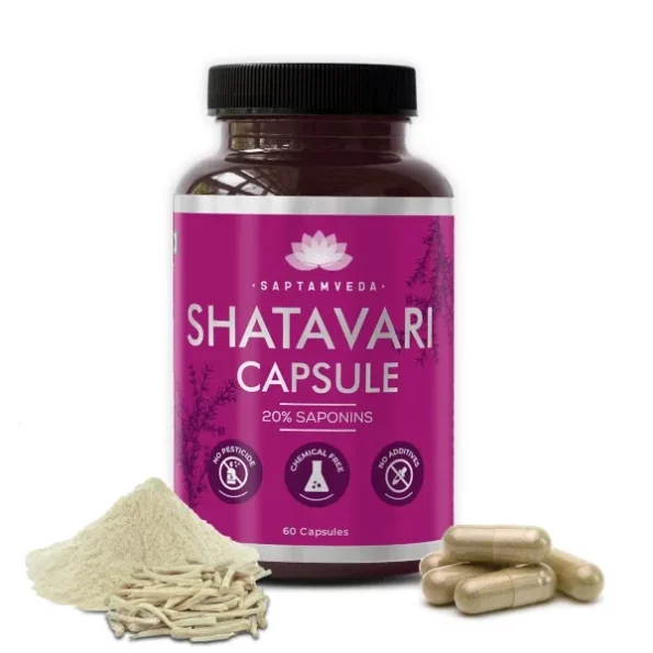 SAPTAMVEDA Natural Shatavari Capsules (60 Capsule), Herbkart8t761f4qlGjp8L.webp, Herbkart8t761f4qlGjp8L