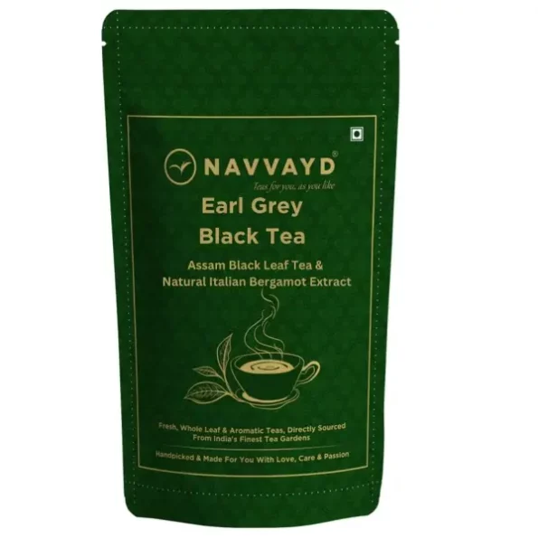 Navvayd Earl Grey Black Tea (100 Gm, 50 Cups), with Bergamot Flavor, Herbkart8t7713d20kAHiPL.webp, Herbkart8t7713d20kAHiPL