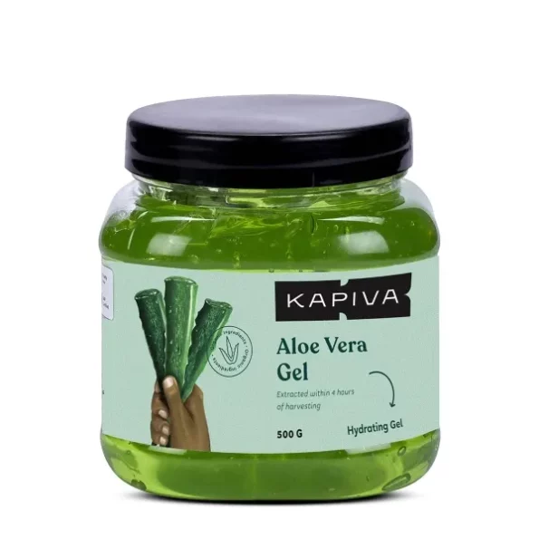 Kapiva Pure Aloe Vera Skin Gel 500g available on Herbkart