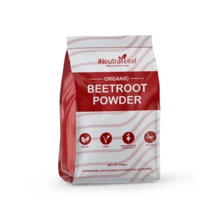 Neutra Leaf Organic Beetroot Powder - 200G (40 Servings)