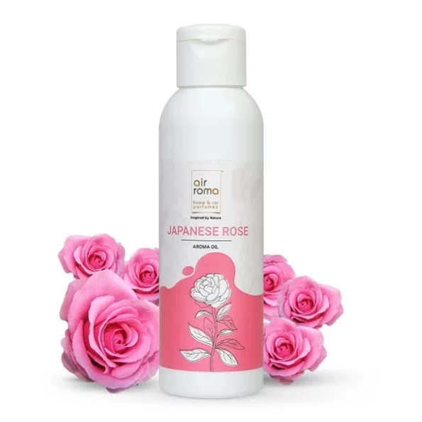 AIR-ROMA Pure, Natural and Undiluted Aroma Diffuser Oil - 100ml (Japanese Rose) Fragrance for Home & Office | Humidifier, Diffuser | No Chemicals, Additives, Artificial Fragrance, Herbkart8t751nOGvY4U2L.webp, Herbkart8t751nOGvY4U2L