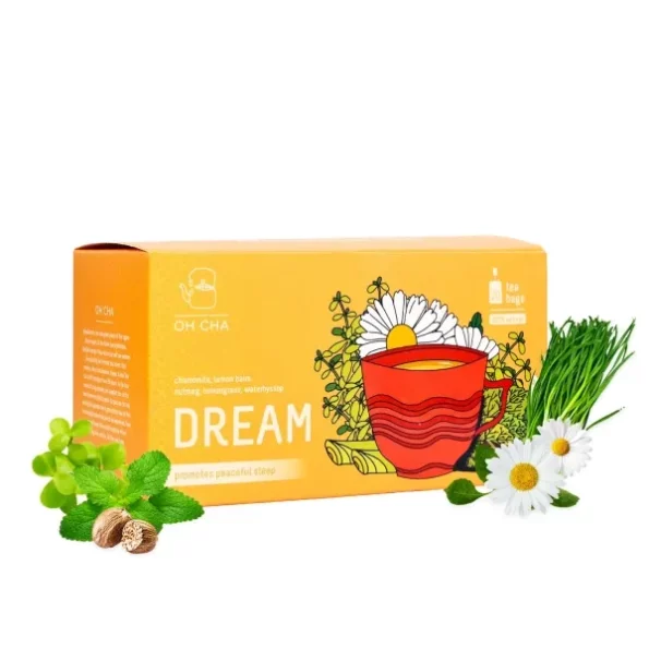 OH CHA - Chamomile Tea Bags, Dream, 20 Tea Bags, Herbkart8t7716j69DP8gL.webp, Herbkart8t7716j69DP8gL