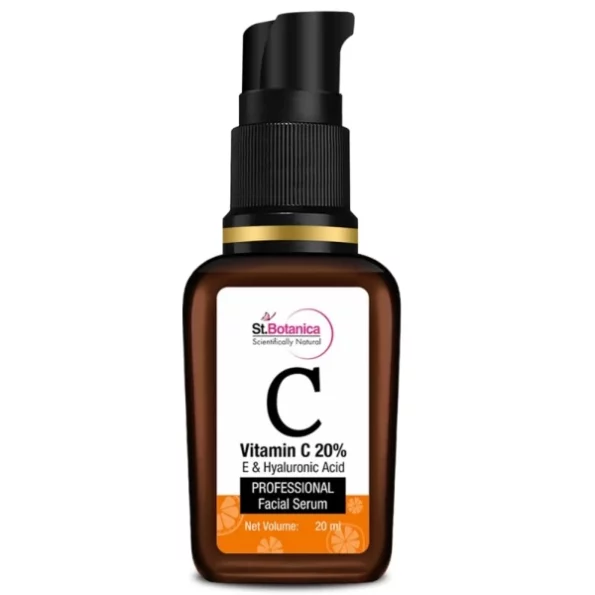 St.Botanica Vitamin C 20% Face Serum with Vitamin C+ Vitamin E & Hyaluronic Acid, 20ml, Herbkart8t751AySCBBGBL.webp, Herbkart8t751AySCBBGBL