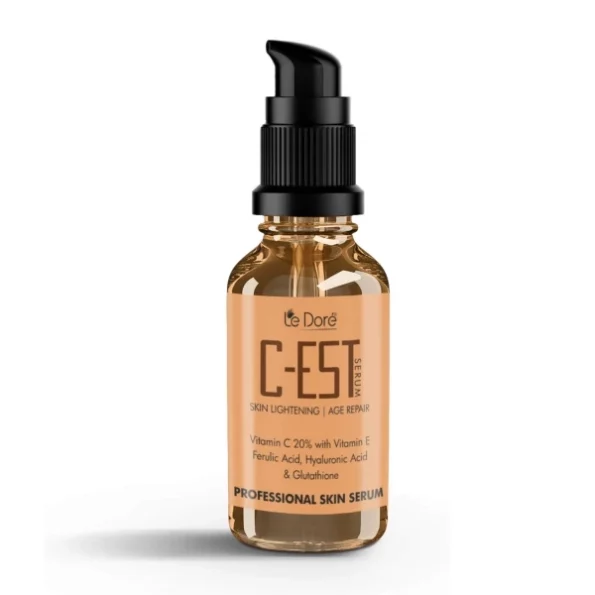 Le Dore C-Est Vitamin C Serum (20%) with Vitamin E, Ferulic Acid and Hyaluronic Acid 15ml, Herbkart8t7712wW6cIkHL.webp, Herbkart8t7712wW6cIkHL