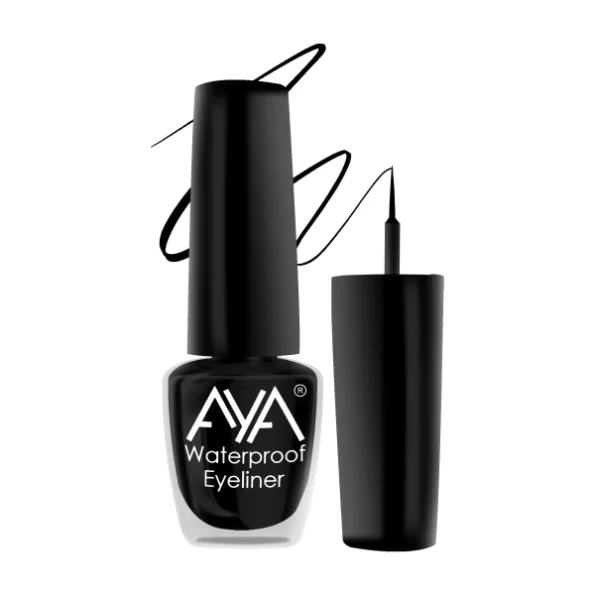 AYA 24 Hrs Long Lasting & Waterproof Eyeliner, Black (5 ml), Herbkart8t7611mecZB7NL.webp, Herbkart8t7611mecZB7NL