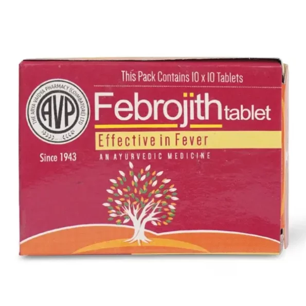 AVP Febrojith Tablet (100 Nos) available on Herbkart