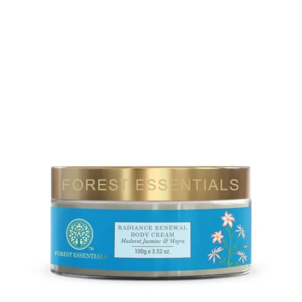 Forest Essentials Radiance Renewal Body Cream Madurai Jasmine & Mogra available on Herbkart