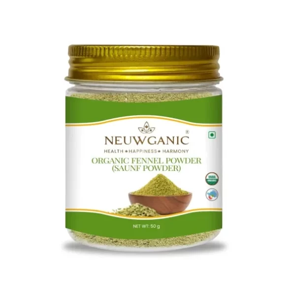 Neuwganic - Organic Fennel Powder, 50 Gm, Herbkart8t7619LYoMprjL.webp, Herbkart8t7619LYoMprjL