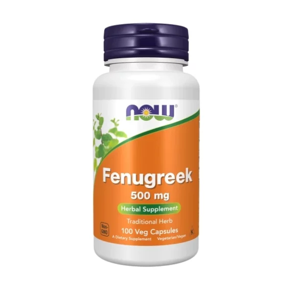 NOW Foods Fenugreek Capsules 500mg, 100 Count, Herbkart8t7712fMtxnTPL.webp,