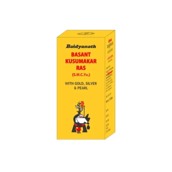 Baidyanath Basantkusmakar Ras - 25 Tablets, Herbkart8t751lEmUK9mIL.webp, Herbkart8t751lEmUK9mIL