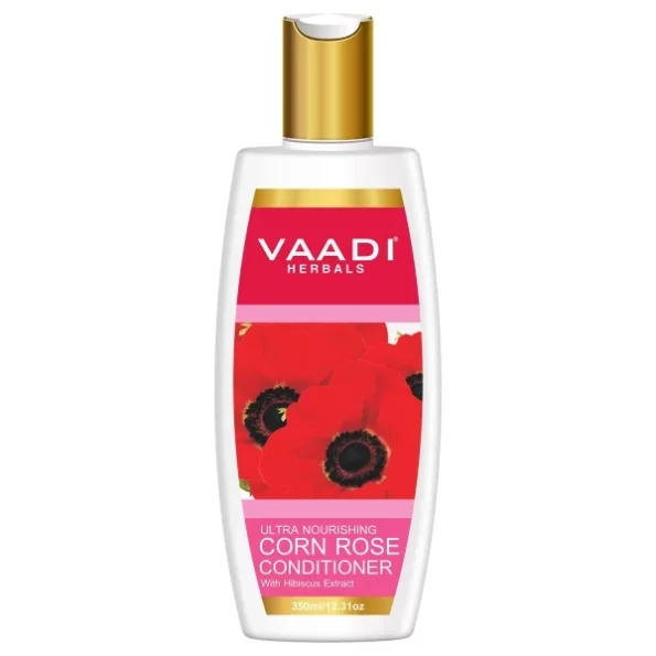 Vaadi Herbals Corn Rose Conditioner with Hibiscus Extract, 350g available on Herbkart