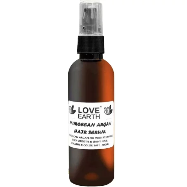 Love Earth Moroccan Argan Hair Serum Enriched With Goodness of Moroccan Argan Oil And Bhringraj 100ml, Herbkart8t751El3SjYv-L.webp, Herbkart8t751El3SjYv L