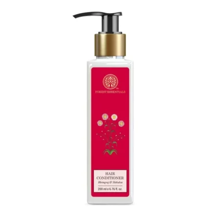 Forest Essentials Hair Conditioner With Coconut Milk, Licorice, Bhringraj & Shikakai, Natural Hair Conditioner To Deeply Nourish Dry, Normal Hair (Shikakai), SLS/SLES & Paraben Free, 200ml