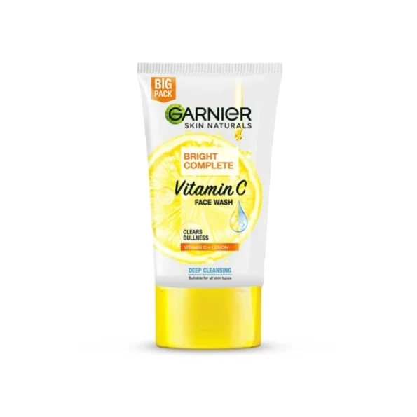 Garnier Skin Naturals Bright Complete Vitamin C Face Wash - Vitamin C Face Wash F, 150g, Herbkart8t751YlmV6WspL.webp, Herbkart8t751YlmV6WspL