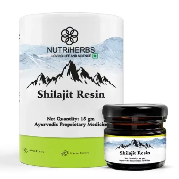 Nutri Herbs Pure Himalayan Shilajit Resin, 15G available on Herbkart