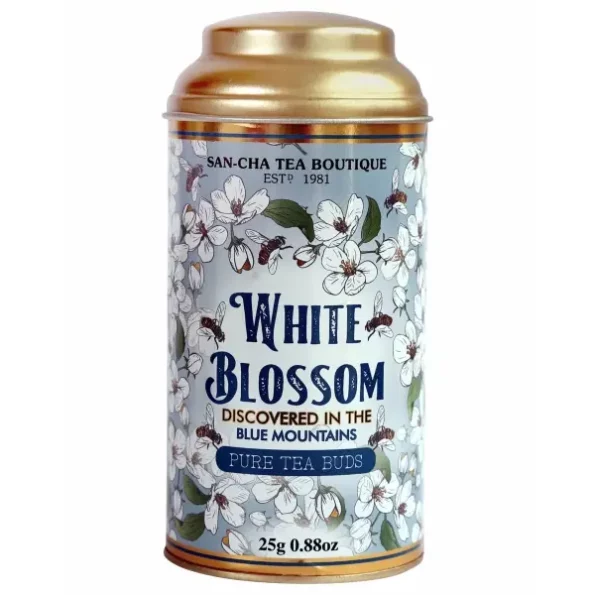 Sancha Tea Boutique, White Blossom White Tea, (25x3Cups) available on Herbkart