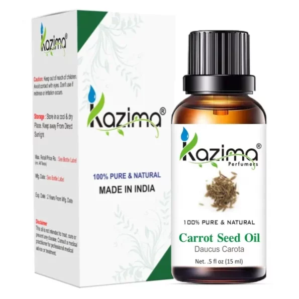 KAZIMA Carrot Seed Essential Oil (15ml), Herbkart8t771SPaUMZdcL.webp, Herbkart8t771SPaUMZdcL