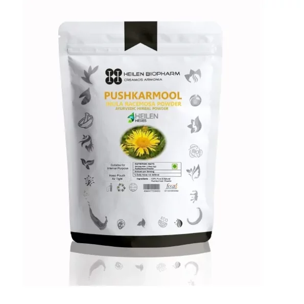 Heilen Biopharm Pushkarmool Root Powder For Health Improvement - 200 g, Herbkart8t771W8vfLoETL.webp, Herbkart8t771W8vfLoETL