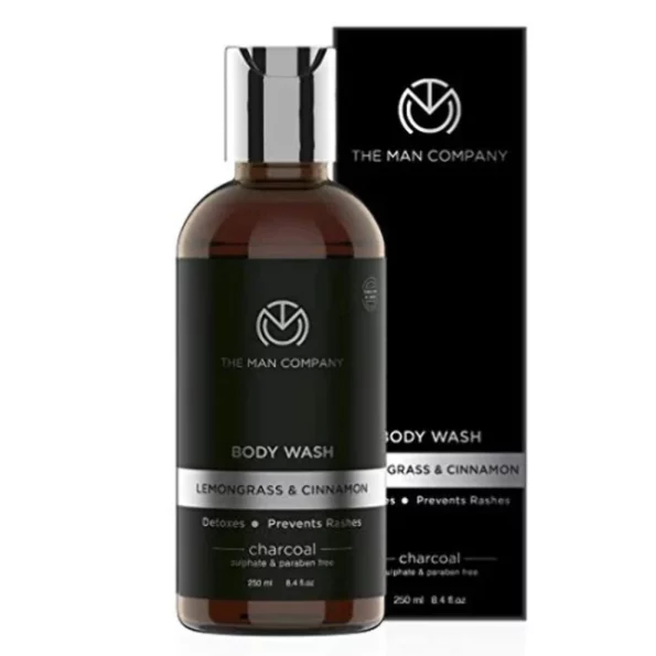 The Man Company Activated Charcoal Body Wash - 250ml Anti Pollution Body Wash for Deep Pore Cleansing Removes Dirt & Impurities Acne Control Shower Gel, Herbkart8t751WjlDtq0uL.webp, Herbkart8t751WjlDtq0uL