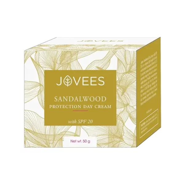 Jovees Herbal Sandalwood Protection Day Cream SPF-20, 50g, Herbkart8t771DciP5NH-S-2.webp, Herbkart8t771DciP5NH S 2