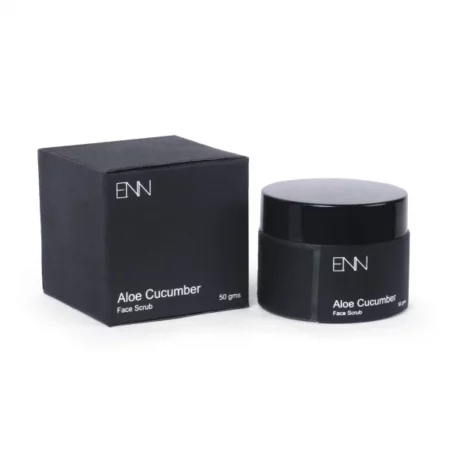 ENN Aloe Cucumber Mild Gel Face Scrub Antioxidant Powerhouse With Aloe Vera | Annatto Seeds & Cucumber Extract | Natural | For Men & Women | 50 gm