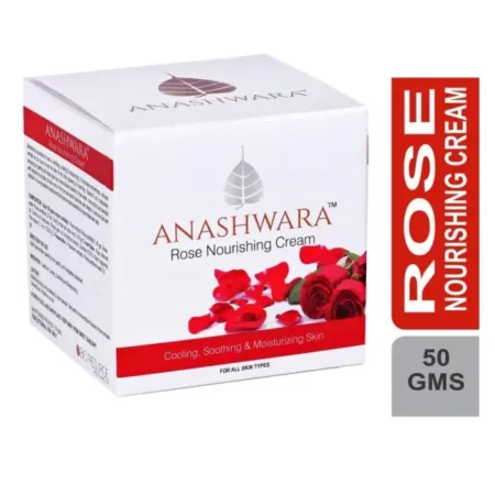 BIO RESURGE LIFE Anashwara Natural Rose Nourishing Cream For Soft & Smooth Skin And Remove Acne Marks 50 Gms