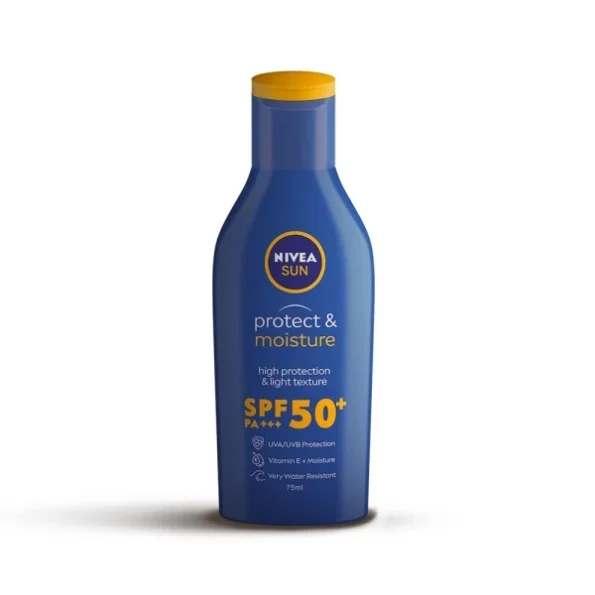 NIVEA SUN Protect and Moisture 75ml SPF 50 Advanced Sunscreen, Herbkart8t741-TRCH8a1L.webp, Herbkart8t741 TRCH8a1L