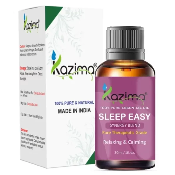 Kazima Sleep Easy Blend Essential Oil (30Ml) available on Herbkart