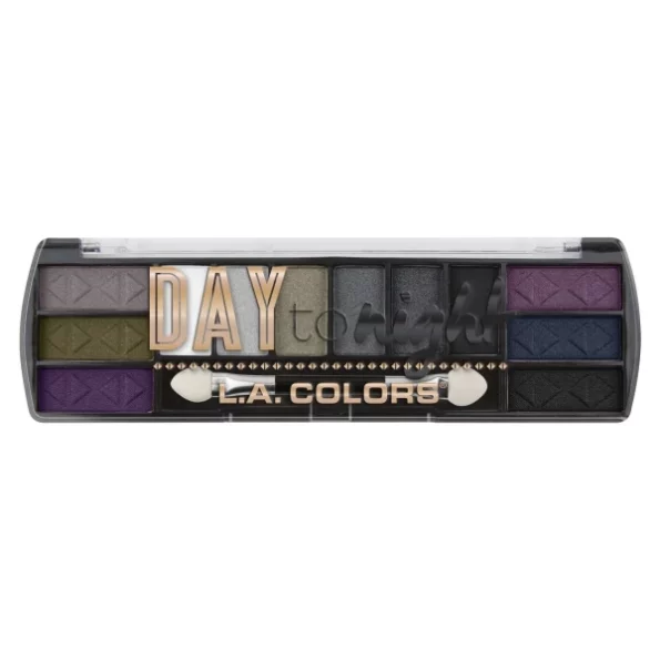 L.A Color Day To Night 12 Color Shimmery Eyeshadow, Nightfall, 8 G, Multicolor, Herbkart8t771GWO1LdwPL.webp, Herbkart8t771GWO1LdwPL