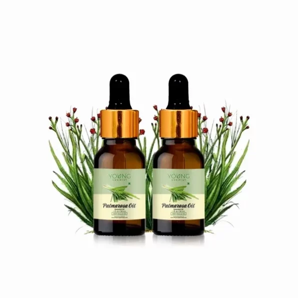 Young Chemist Palmarosa Essential Oil - 60ml | 100% Pure, Natural Oil for Emotional Balance, Moisturizing & Healing | Ideal for Personal Care, Relaxation & DIY Beauty Recipes, Herbkart8t761ArEeTjvAL.webp, Herbkart8t761ArEeTjvAL