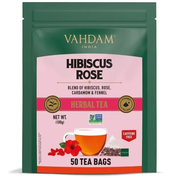 VAHDAM, Hibiscus Flowers Herbal Tea Bags (50 Count), Herbkart8t761w0mtYugnL.webp, Herbkart8t761w0mtYugnL