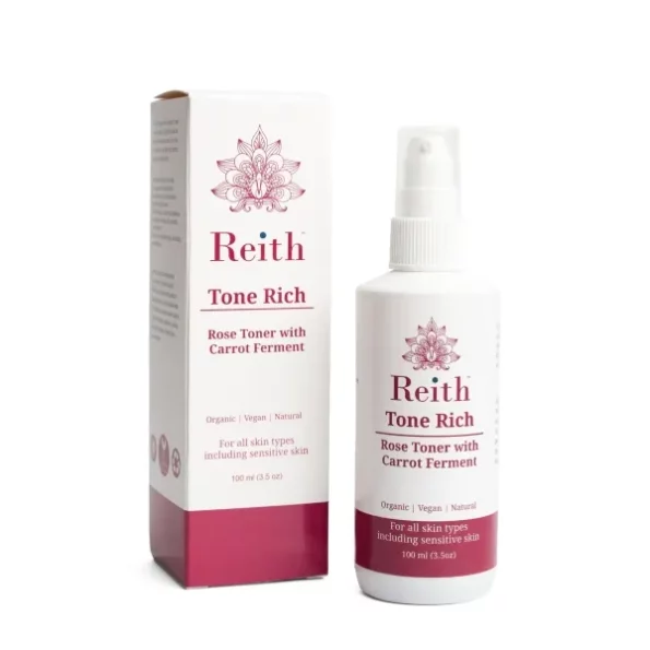 Reith Tone Rich Rose Toner With Carrot Ferment 100ml available on Herbkart