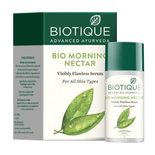 Biotique Morning Nectar Visibly Flawless Serum, 40ml, Herbkart8t761Fuisfl4AL.webp, Herbkart8t761Fuisfl4AL