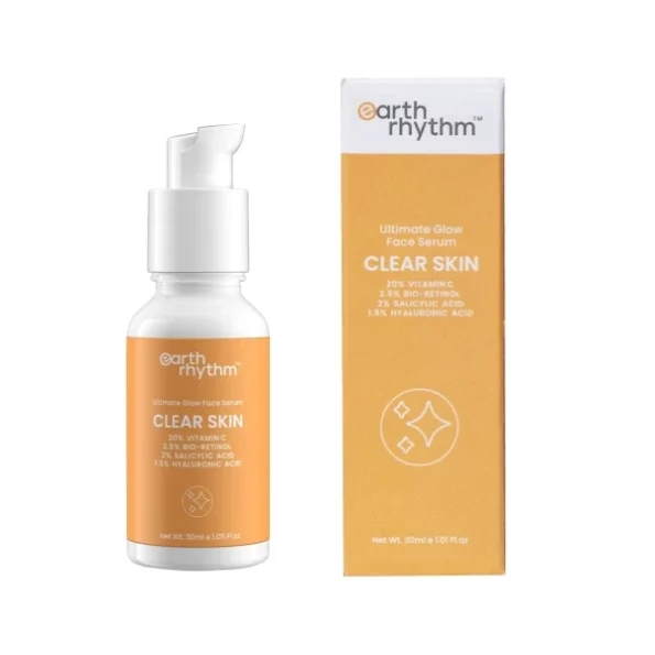 Earth Rhythm 20% Vitamin C Serum for Glowing & Clear skin with Hyaluronic & Salicylic Acid - 30 ml, Herbkart8t751uK3BUBaFL.webp, Herbkart8t751uK3BUBaFL