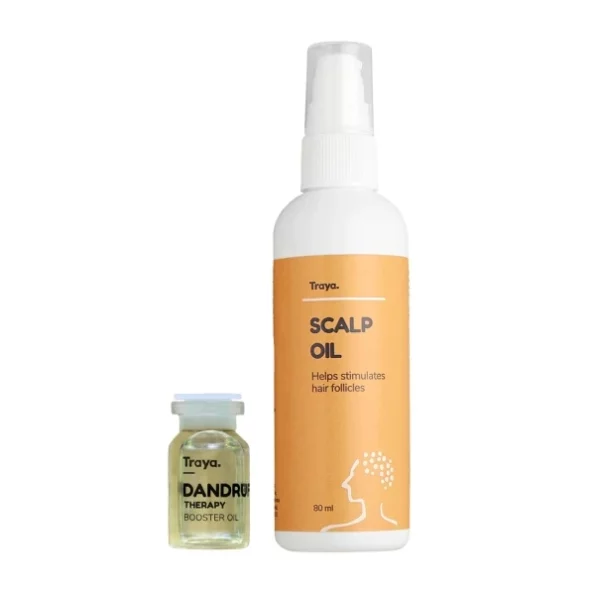 Traya Scalp Oil with Booster Oil Shots for Anti-Dandruff Treatment (87 ml), Herbkart8t751pb3SJvMZL.webp, Herbkart8t751pb3SJvMZL