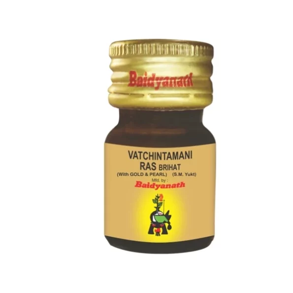 Baidyanath Vatachintamani Ras Vrihat with Gold - 25 Tabs, Herbkart8t751oTzLZdILL.webp, Herbkart8t751oTzLZdILL