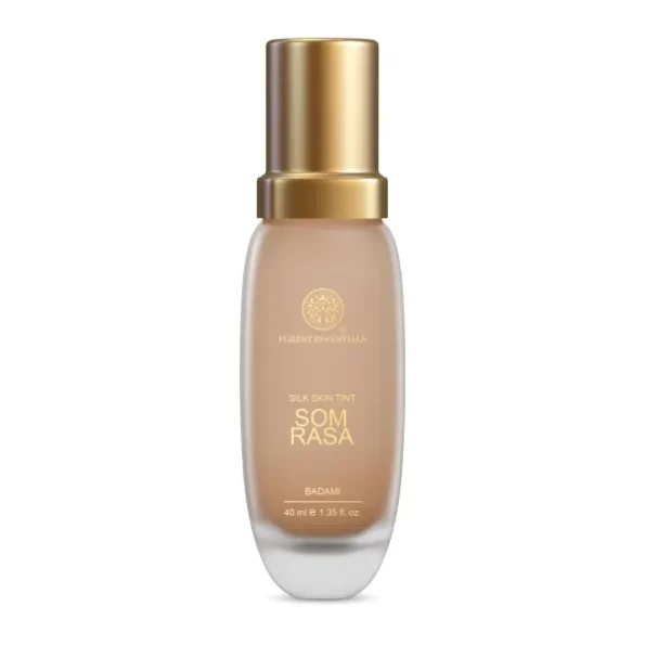 Forest Essentials Som Rasa Silk Skin Tint Badami | Natural Liquid Foundation For Light To Medium Coverage With Natural Finish | Natural Makeup | 40Ml, Herbkart8t751tlMH3I2QL.webp, Herbkart8t751tlMH3I2QL
