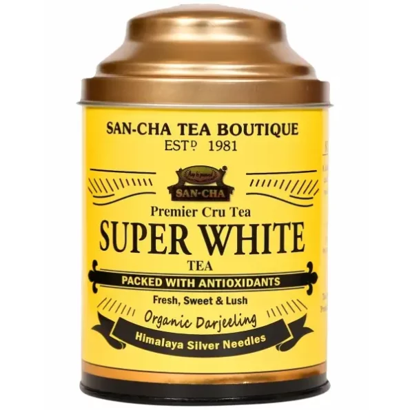 Sancha Tea Boutique, Super White Tea (75X3 Cups) available on Herbkart