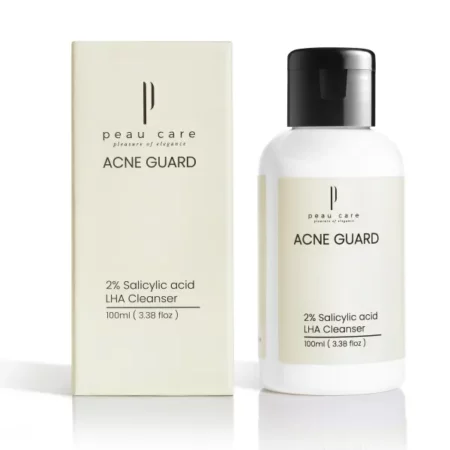 PEAU CARE Acne Guard 2% Salicylic Acid Cleanser (100ml) | For Oily & Acne-Prone Skin | Prevents Acne, Removes Excess Oil, Unclogs Pores for Clearer Skin