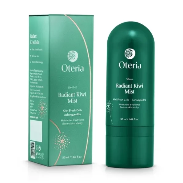 Oteria Radiant Kiwi Mist Spray Toner (50ML) available on Herbkart