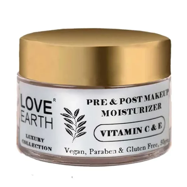 Love Earth Pre & Post Makeup Face Moisturizer with Lemon Peel Extracts & Jojoba Oil 50gm, Herbkart8t761bVX53W8SL-2.webp, Herbkart8t761bVX53W8SL 2