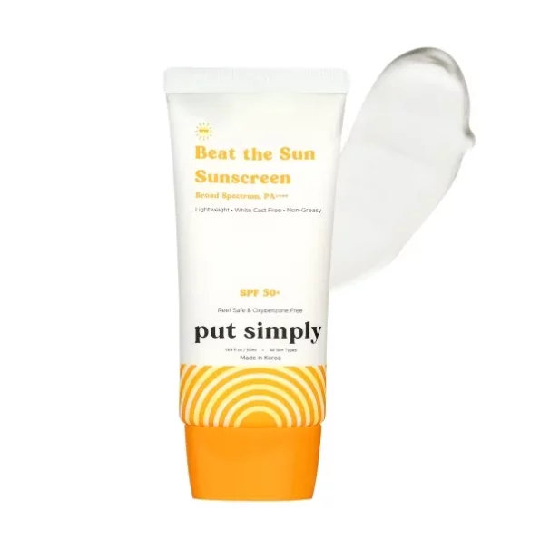 Put Simply Korean BroadSpectrum Sunscreen SPF 50 PA++++, 50 ml available on Herbkart